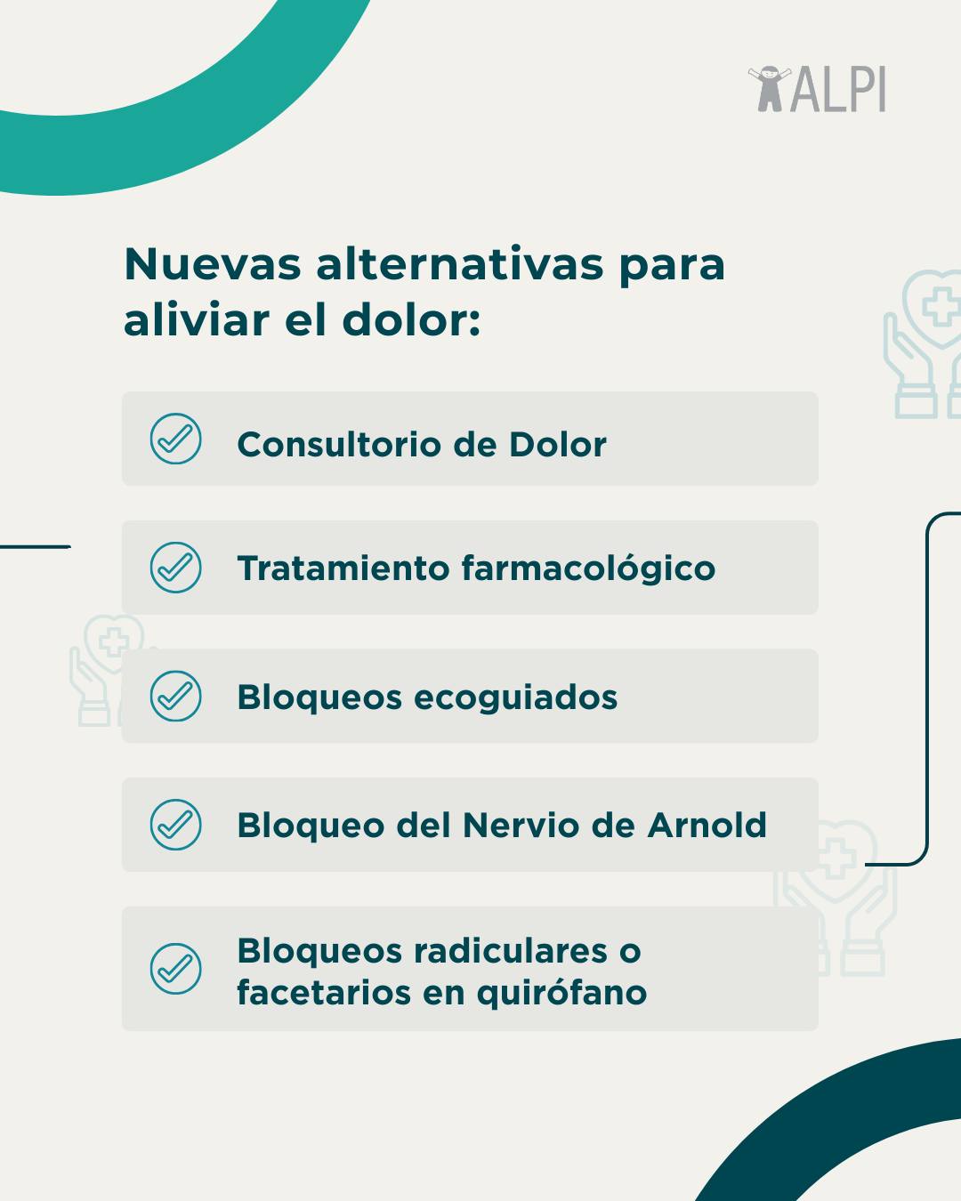 💙 El dolor no tiene por qué ser parte de tu rutina.
En ALPI incorporamos nuevas prestaciones en Medicina del Dolor, con tratamientos avanzados y un abordaje integral para mejorar tu calidad de vida.
Deslizá el carrusel y conocé las opciones disponibles.
Más información:
📍 Soler 3945, CABA
📞 (011) 4839-7700 / whatsapp 113-332-9926�
📧 turnos@alpi.org.ar
#ALPI #MedicinaDelDolor #Neuromodulación #DolorCrónico #Salud #Rehabilitación