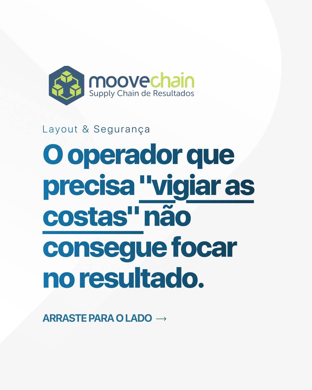 Tensão não gera produtividade. Gera acidentes. 🚜⚠️
Em armazéns onde empilhadeiras e pedestres disputam o mesmo corredor, o colaborador trabalha "vigiando as costas". Isso consome energia cognitiva, reduz o foco e aumenta os erros de separação. Segregação de fluxo com rotas exclusivas e barreiras físicas não é apenas norma de segurança, é design para alta performance. Onde há segurança viária, há tranquilidade para focar no resultado.
Veja no carrossel como aplicar na sua operação.
#SegurancaDoTrabalho #LayoutLogistico #SegregacaoDeFluxo #MooveChain