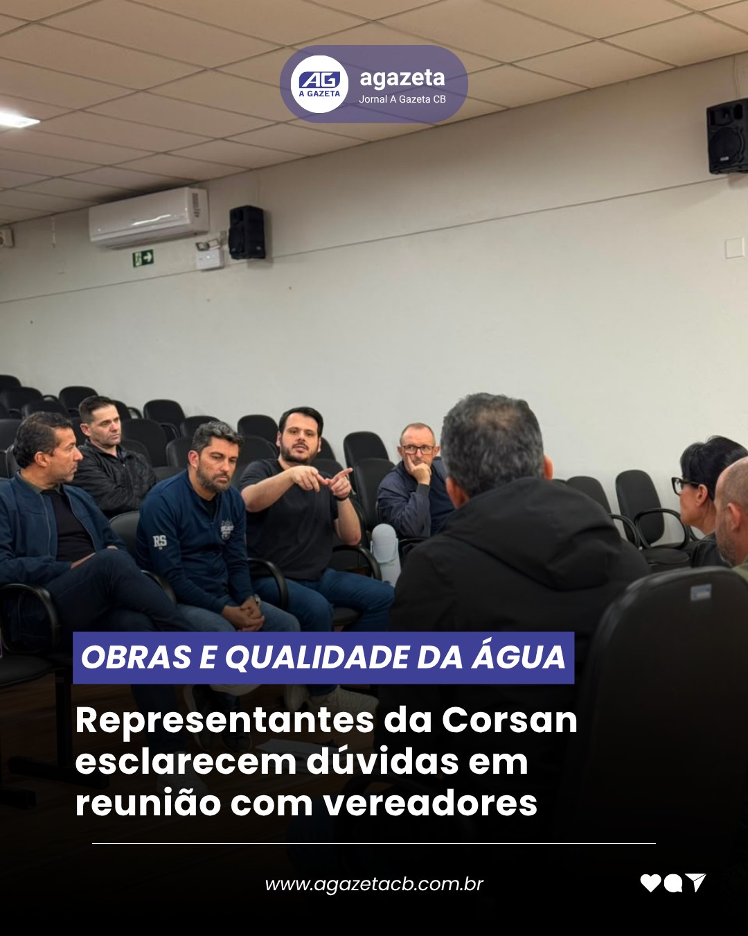 Os vereadores de Campo Bom se reuniram, na última terça-feira (09), com representantes da Aegea/Corsan a fim de buscar respostas para as reclamações da população acerca do serviço prestado pela empresa na cidade, especialmente a respeito da qualidade da água e das obras de recapeamento asfáltico em casos de conserto na rede de água ou de instalação da rede de esgoto. O encontro ocorreu na Câmara Municipal, após articulação do presidente João Paulo (MDB) com a gerente institucional da Corsan, Cíntia Kovaski, e contou com a participação de vereadores de todas as bancadas.
Um dos pontos centrais da conversa foi a demora na resolução dos problemas, como episódios de falta de água ou de vazamentos. A Corsan alega que, em muitos casos, a ocorrência não é registrada nos canais oficiais, dificultando o monitoramento e a resposta da empresa. A Câmara comprometeu-se a ajudar a divulgar o canal correto para reclamações: 0800 646 6444 (WhatsApp e ligações gratuitas).
Outra questão, levantada pelo presidente João Paulo, diz respeito às obras de instalação da rede de esgoto, que já começaram em alguns bairros, gerando preocupações quanto à velocidade e à qualidade do recapeamento. A Corsan informa que está monitorando o serviço, prestado por empresa terceirizada, exigindo que o mesmo seja refeito sempre que necessário. A expectativa é que as obras passem por 90% das ruas da cidade e sejam concluídas até o fim de 2027.
“Todos nós sabemos e reconhecemos que as questões ligadas à Corsan vêm trazendo desconforto e até uma dose de polêmica, por isso eu estive junto com o prefeito Giovani em Porto Alegre há algumas semanas falando com a Corsan e, em acordo com a gerente Cíntia, entendemos que a melhor solução seria colocar todos os vereadores na mesa para conversar de forma aberta e transparente, mostrando a responsabilidade que nós temos de buscar respostas para a população. Nós queremos entender o que está acontecendo e, acima de tudo, que o serviço funcione”, concluiu o presidente.
MAIS NOTÍCIAS EM: www.agazetacb.com.br (LINK NA BIO) Os vereadores de Campo Bom se reuniram, na última terça-feira (09), com representantes da Aegea/Corsan a fim de buscar respostas para as reclamações da população acerca do serviço prestado pela empresa na cidade, especialmente a respeito da qualidade da água e das obras de recapeamento asfáltico em casos de conserto na rede de água ou de instalação da rede de esgoto. O encontro ocorreu na Câmara Municipal, após articulação do presidente João Paulo (MDB) com a gerente institucional da Corsan, Cíntia Kovaski, e contou com a participação de vereadores de todas as bancadas.
Um dos pontos centrais da conversa foi a demora na resolução dos problemas, como episódios de falta de água ou de vazamentos. A Corsan alega que, em muitos casos, a ocorrência não é registrada nos canais oficiais, dificultando o monitoramento e a resposta da empresa. A Câmara comprometeu-se a ajudar a divulgar o canal correto para reclamações: 0800 646 6444 (WhatsApp e ligações gratuitas).
Outra questão, levantada pelo presidente João Paulo, diz respeito às obras de instalação da rede de esgoto, que já começaram em alguns bairros, gerando preocupações quanto à velocidade e à qualidade do recapeamento. A Corsan informa que está monitorando o serviço, prestado por empresa terceirizada, exigindo que o mesmo seja refeito sempre que necessário. A expectativa é que as obras passem por 90% das ruas da cidade e sejam concluídas até o fim de 2027.
“Todos nós sabemos e reconhecemos que as questões ligadas à Corsan vêm trazendo desconforto e até uma dose de polêmica, por isso eu estive junto com o prefeito Giovani em Porto Alegre há algumas semanas falando com a Corsan e, em acordo com a gerente Cíntia, entendemos que a melhor solução seria colocar todos os vereadores na mesa para conversar de forma aberta e transparente, mostrando a responsabilidade que nós temos de buscar respostas para a população. Nós queremos entender o que está acontecendo e, acima de tudo, que o serviço funcione”, concluiu o presidente.
MAIS NOTÍCIAS EM: www.agazetacb.com.br (LINK NA BIO)