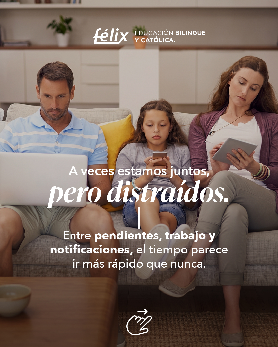 Vivimos rodeados de actividades, pendientes y distracciones. Por eso, hoy más que nunca, el tiempo de calidad se ha vuelto tan valioso 🤍
Porque son esos pequeños momentos de atención, conversación y convivencia los que fortalecen los vínculos y crean recuerdos que permanecen para siempre. ✨
#ColegioFelix #ExcelenciaAcademica #EducacionCatolica
