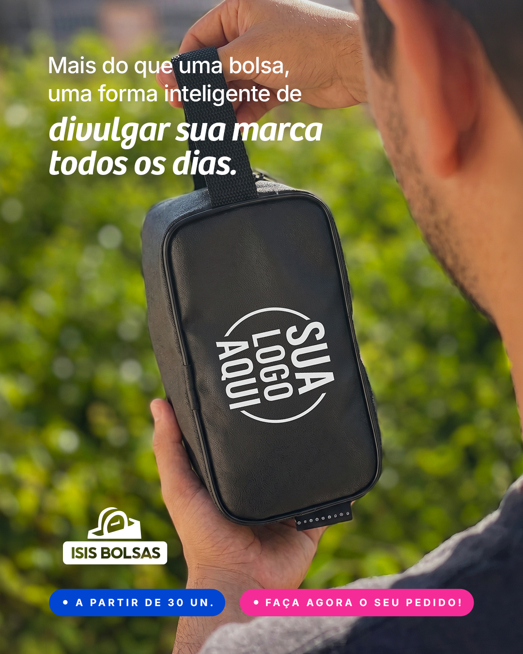 Mais do que um produto, uma estratégia para manter sua marca presente na rotina dos seus clientes.
As bolsas personalizadas da Isis Bolsas unem utilidade, qualidade e visibilidade, transformando cada detalhe em uma oportunidade de divulgação.
📲 Produção a partir de 30 unidades. Faça agora o seu pedido!
#IsisBolsas #BolsasPersonalizadas #SuaMarcaAqui #ProdutosPersonalizados #Atacado