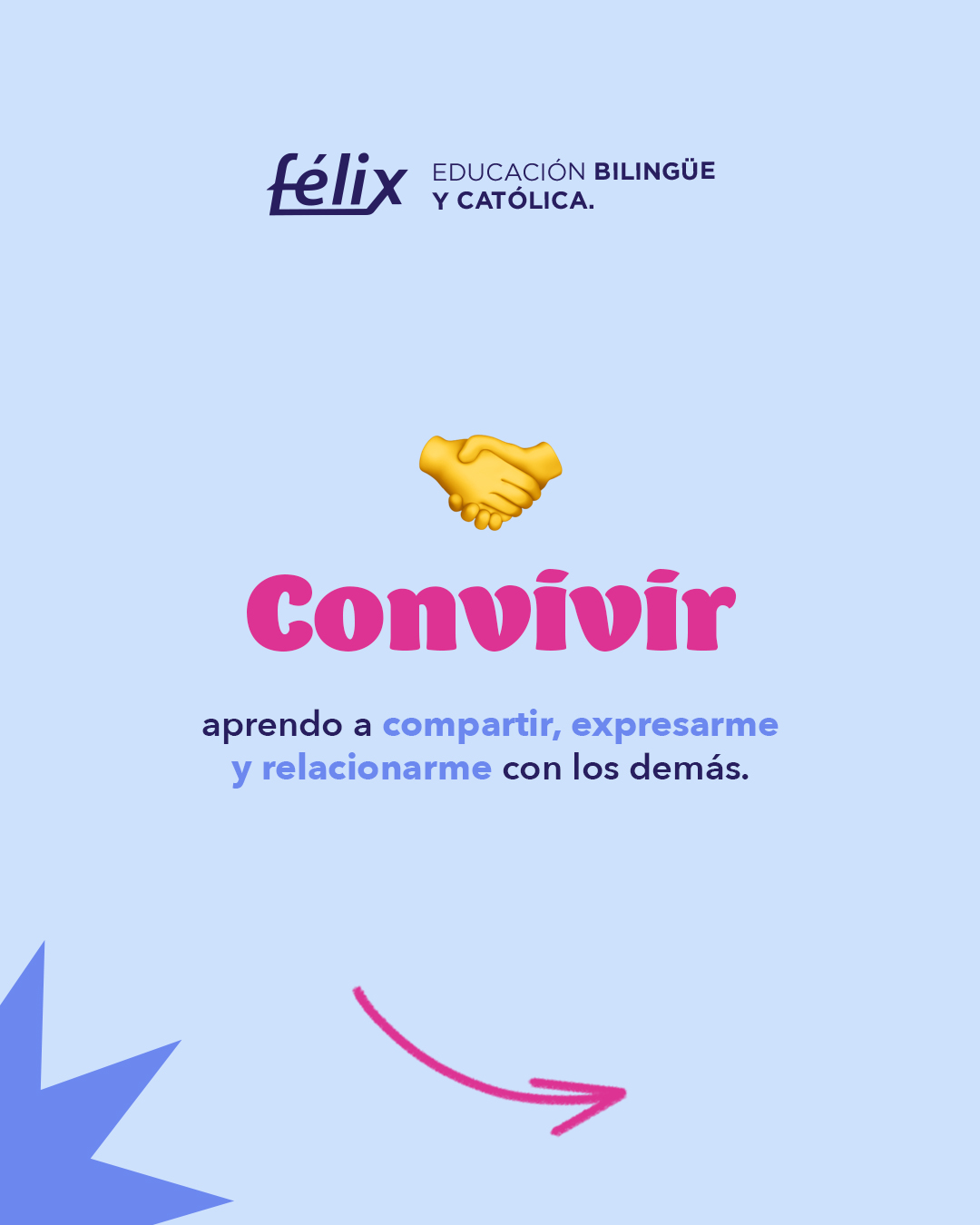 En Maternal, cada día es una nueva oportunidad para descubrir, aprender y crecer. 💙
✨ Acompañamos a nuestros pequeños en cada etapa, impulsando su desarrollo, autonomía y convivencia mientras disfrutan de aprender jugando.
Porque cada “¡mira lo que puedo hacer!” es un gran paso. 🥰
Mayores informes: 📲 833 208 6511
#ColegioFelix #ExcelenciaAcademica #EducacionCatolica