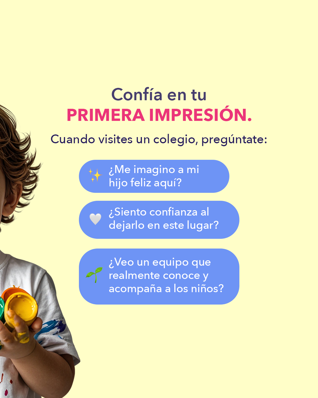 Sabemos que elegir el primer colegio de tu hijo puede sentirse como una gran decisión 🤍 Por eso preparamos esta mini guía con algunos puntos clave que pueden servirte.
Mayores informes: 📲 833 208 6511
#ColegioFelix #ExcelenciaAcademica #EducacionCatolica