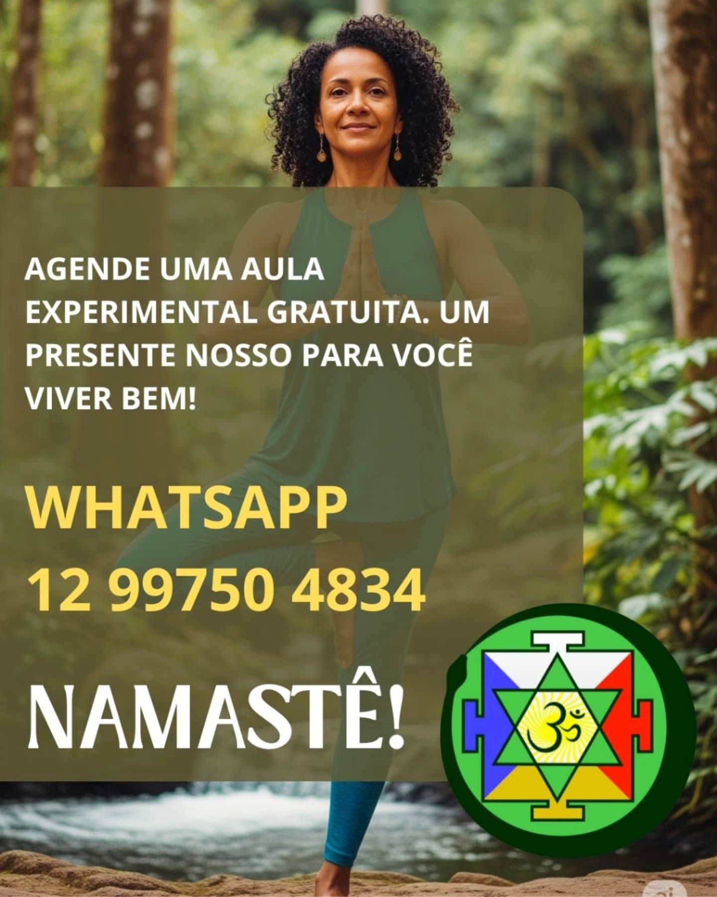 Simplesmente porque viver bem consigo mesmo não deveria ser um luxo!
Yoga é para todos. É para você!
Informações: 12 99750 4834
Instituto Sada Shiva - 21 anos ensinando um yoga que faz a gente mais feliz!!