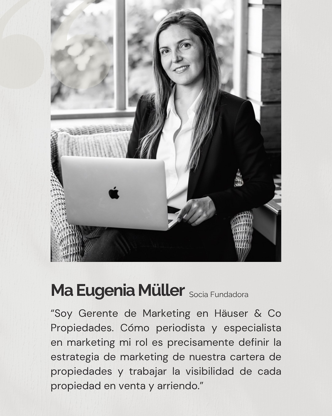 Conectamos personas, lugares y oportunidades.
🏡En 𝐇𝐚̈𝐮𝐬𝐞𝐫 & 𝐂𝐨 𝐏𝐫𝐨𝐩𝐢𝐞𝐝𝐚𝐝𝐞𝐬 creemos que cada espacio tiene una historia y un propósito, y nuestra labor es encontrar a quien lo valore tanto como tú.
Con más de 𝟏𝟎 𝐚𝐧̃𝐨𝐬 𝐝𝐞 𝐞𝐱𝐩𝐞𝐫𝐢𝐞𝐧𝐜𝐢𝐚, somos un corretaje boutique especializado en venta y arriendo de propiedades en Villarrica, Pucón y alrededores.
✨𝐍𝐮𝐞𝐬𝐭𝐫𝐨 𝐬𝐞𝐥𝐥𝐨: atención personalizada, comunicación clara, uso de protocolos y gestión moderna, que optimizan la visibilidad y el valor de cada propiedad.
💼 Detrás de cada operación exitosa hay un equipo comprometido, profesional y humano.
Conoce 𝐪𝐮𝐢𝐞́𝐧𝐞𝐬 𝐬𝐨𝐦𝐨𝐬 y el propósito que nos mueve cada día.
🌐 www.hauserco.cl