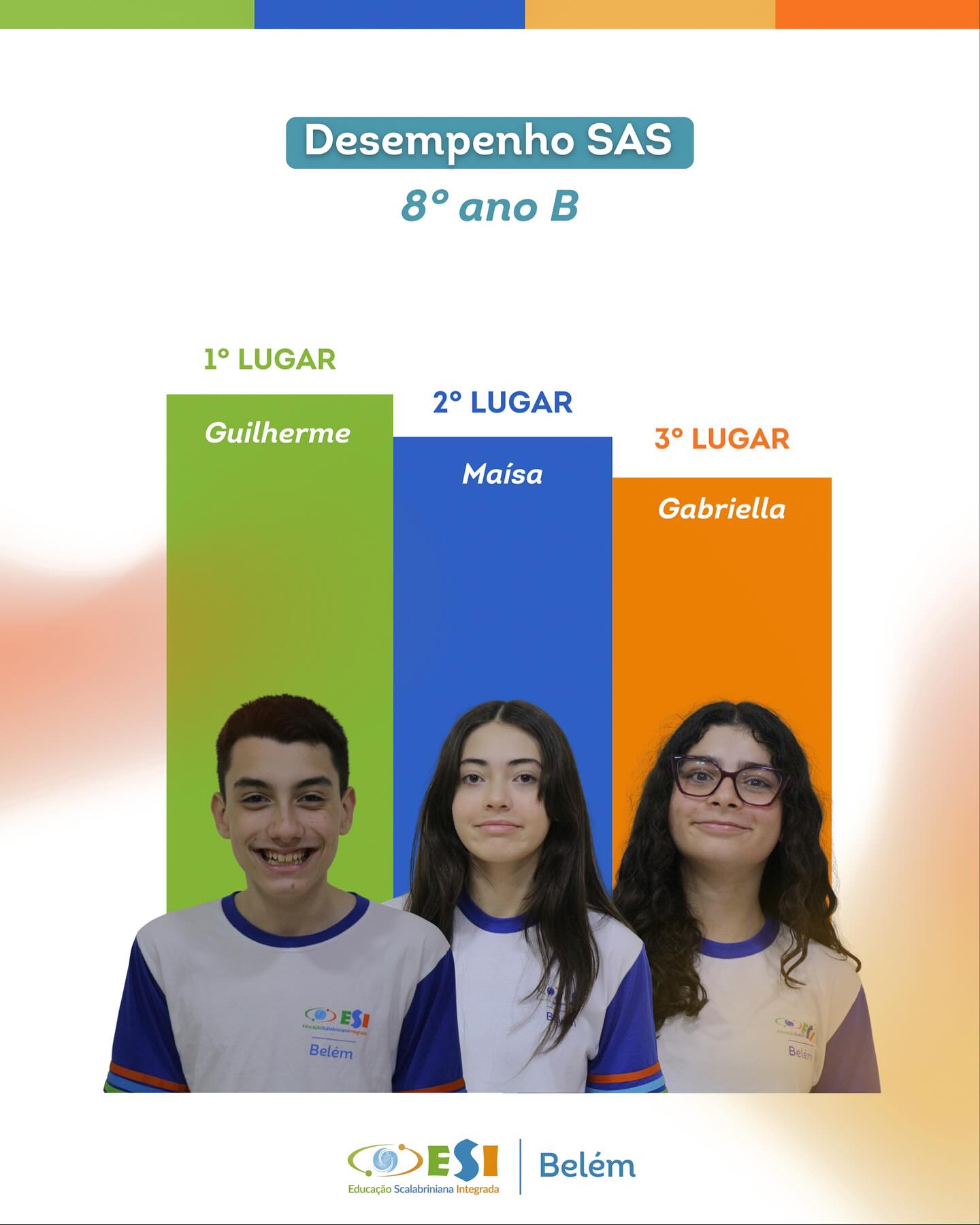 Os estudantes do Ensino Fundamental e Ensino Médio alcançaram ótimos resultados no Desempenho SAS, refletindo empenho, disciplina e o compromisso com o conhecimento. 📊✨
Parabéns a todos pela conquista! 👏🎓