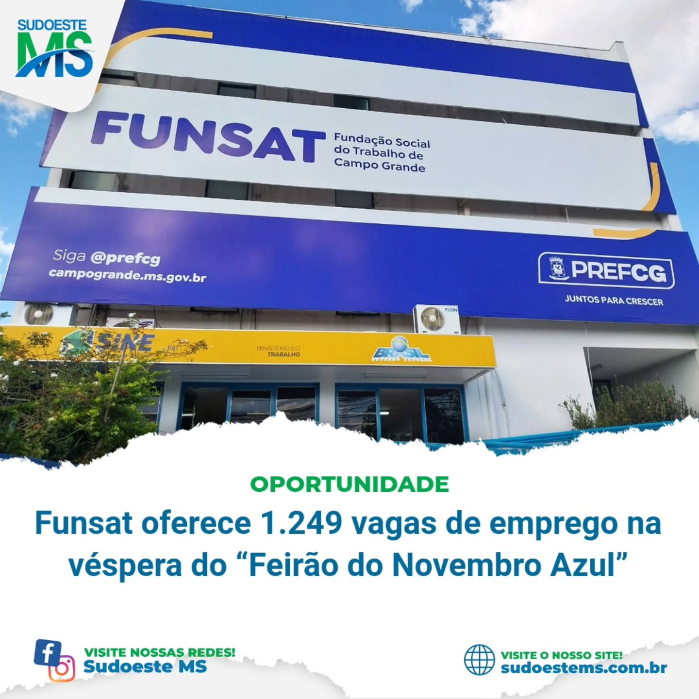 ⚠️ Oportunidade de emprego!