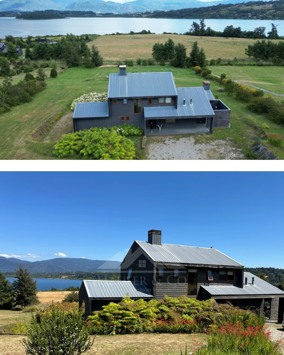 ✨CASA EN VENTA con acceso directo al lago Panguipulli | Parque Obenque
Si estás buscando una casa en venta en Panguipulli con acceso a lago, esta propiedad en el Condominio Parque Obenque es una verdadera oportunidad de inversión en el sur de Chile.
Ubicada a solo 5 minutos del centro de Panguipulli, esta casa de 225 m² construidos se emplaza en una parcela de más de 5.000 m² con vista despejada al lago Panguipulli.
✦ Amplio living comedor con chimenea y vista panorámica al lago
✦ Terrazas integradas para asados y vida exterior
✦ Cocina equipada con artefactos FVD
✦ 4 dormitorios + dormitorio de servicio
✦ 3 baños completos
✦ Sala de estar en segundo nivel
✦ Calefacción central con caldera a gas
✦ Jardín formado con riego automático
El condominio ofrece:
❋ Acceso directo a la playa
❋ Muelle y bajada de lancha
❋ Boya propia numerada en el lago
❋ Cuidador todo el año
❋ Entorno residencial consolidado y seguro
Esta casa en venta en Parque Obenque, Panguipulli, se vende a puertas cerradas y representa una excelente alternativa como segunda vivienda o inversión patrimonial en la Región de Los Ríos.
📍Ubicación: Condominio Parque Obenque, Panguipulli, Chile
VALOR : UF 16.000
Agenda tu visita privada al wsp +56975598897 y conoce esta propiedad con acceso a lago en el sur de Chile.
