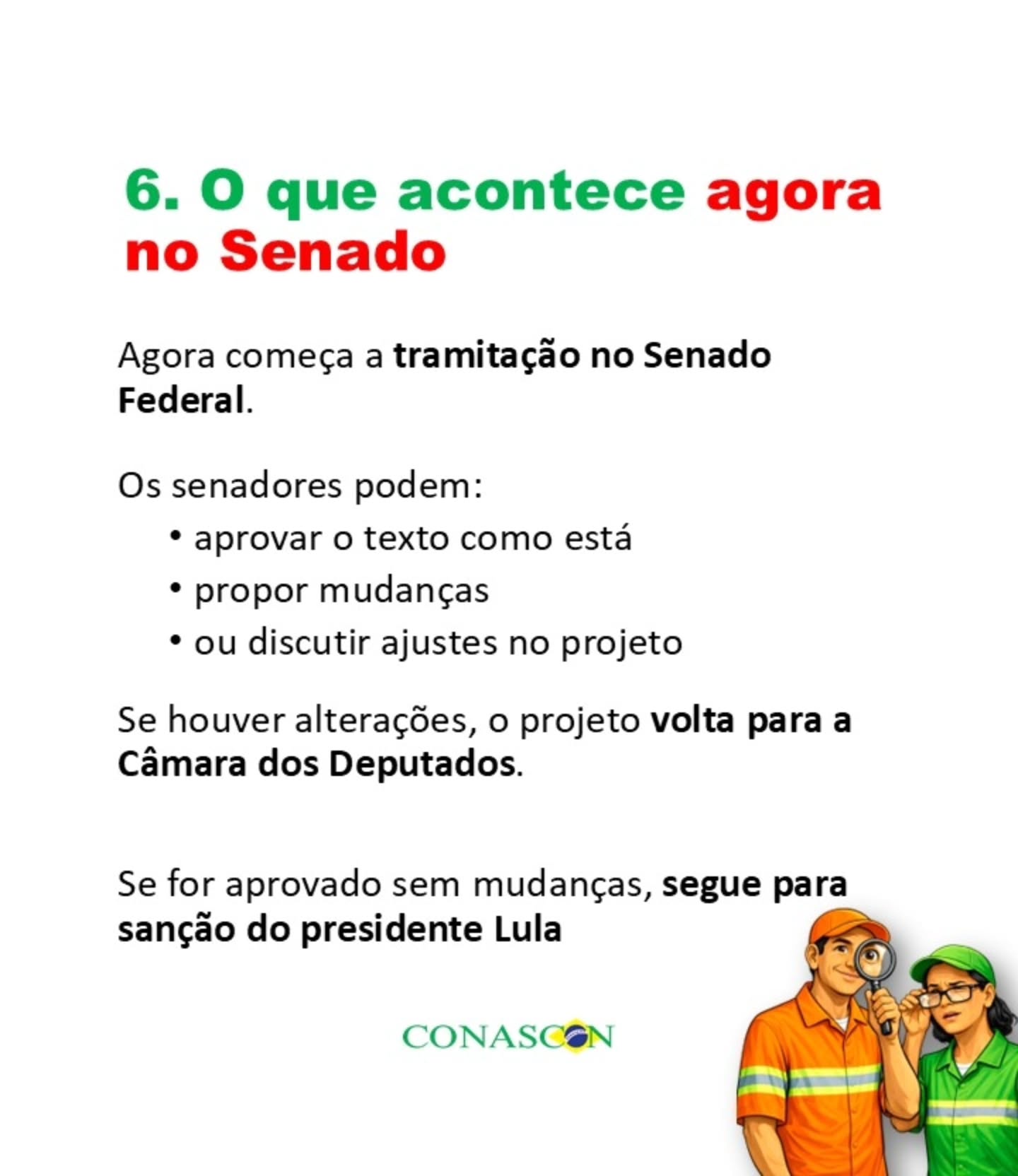 Reunimos nesse material as principais dúvidas dos trabalhadores sobre o PL4146/2020 e sua tramitação.
Importante salientar que as informações contidas nesse post são referentes ao texto aprovado no ultimo dia 24/02.
Ele ainda poderá sofrer alterações durante sua tramitação no Senado Federal.
Continuem mobilizados!
Informação é poder!
#pl4146euapoio
#GarisDoBrasil
#gari
#ValorizaçãoJá
#pisosalarialjá