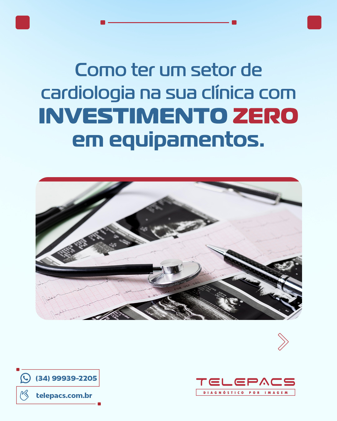 Expandir a oferta de serviços cardiológicos pode ser um desafio, mas a telecardiologia é a solução que transforma esse cenário! Com a Telepacs, sua clínica pode acessar equipamentos de ponta em comodato e laudos de especialistas sem a necessidade de altos investimentos iniciais. Isso significa que você pode focar no que realmente importa: oferecer um atendimento de qualidade e aumentar sua competitividade, mesmo em regiões remotas. Vamos juntos desmistificar a cardiologia? Marque alguém que precisa saber disso e compartilhe essa ideia inovadora!
Acesse nosso Blog abaixo ou link na bio e saiba mais!
📲 (34) 99939-2205
🌐 telepacs.com.br
#Telecardiologia #InovaçãoNaSaúde #SaúdeFinanceira #ClínicaEficiente #CrescimentoSustentável #Telepacs