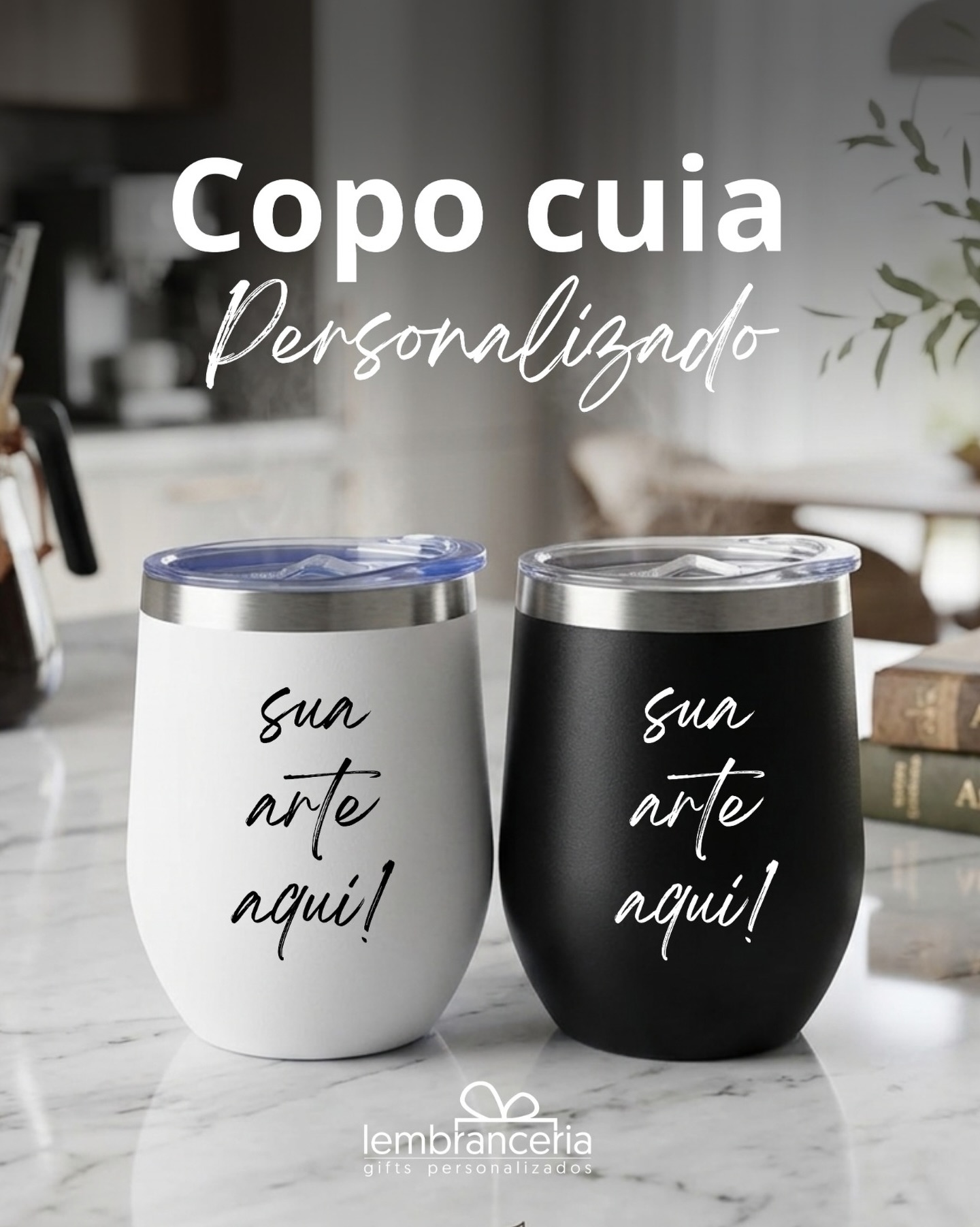 Copo Térmico em Aço Inox 360ml com tampa acrílica, perfeito para personalizar com seu nome ou logo 💛 Ideal para casamentos, festas, empresas e muito mais! 🎨 Gravação sem limite de cores. #copopersonalizado #brindespersonalizado #copotermico #suamarca #presentescriativo