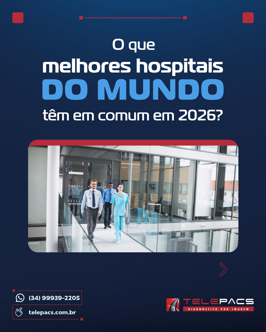 Os rankings internacionais, como o World’s Best Hospitals 2026, revelam que a excelência hospitalar vai muito além da técnica; ela é moldada pela gestão eficiente e pela experiência do paciente.
Com hospitais brasileiros brilhando na lista, como o Hospital Israelita Albert Einstein em 16º, fica claro que o sucesso não depende apenas de orçamento, mas de escolhas estratégicas e foco no cuidado.
Acesse nosso Blog (link na bio) e saiba mais!
📲 (34) 99939-2205
🌐 telepacs.com.br
#GestãoHospitalar #ExcelênciaNaSaúde #WorldsBestHospitals #Telerradiologia #InovaçãoEmSaúde #Telepacs