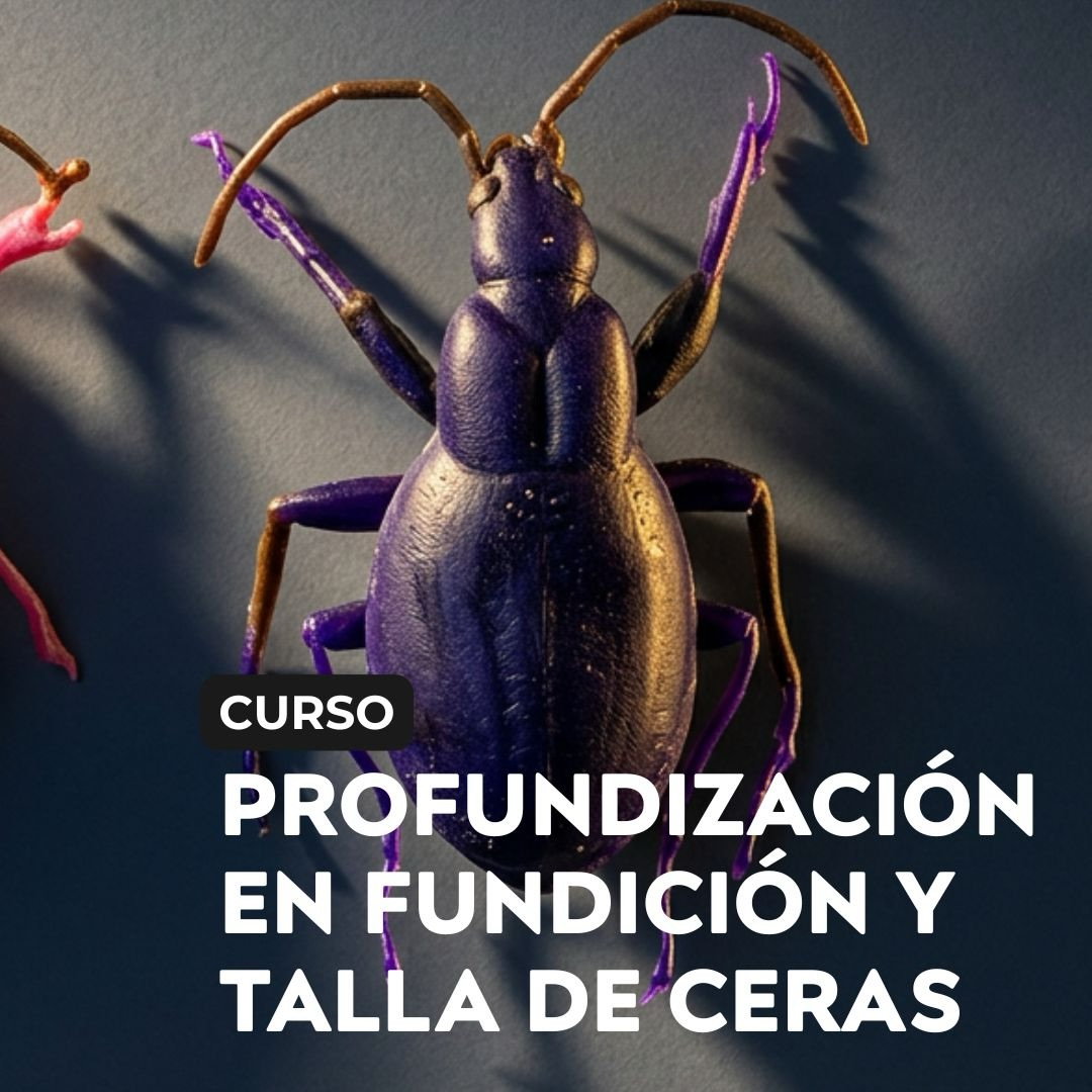 ✨ ¡Inscripciones abiertas! ✨ NUEVO CURSO
Invitamos a joyeros, artistas y personas interesadas en perfeccionar sus habilidades técnicas a participar en nuestro curso de Profundización en Fundición y Talla de Ceras.con Alex Romero @alexanderomeroreyes
Este curso está diseñado para fortalecer los conocimientos y la práctica en procesos de fundición y talla de ceras, brindando herramientas que permitan ampliar las posibilidades creativas y técnicas en la joyería artística y contemporánea.
Temas:
- Uso y aplicación de moldes para joyería (anillos, aretes, dijes, etc)
- Modelado y construcción de broche y colgante hueco, para hacer una fundición con núcleo
- Procesos de armado de árboles, moldes refractarios y eliminación de ceras
- Armado, ensamblaje y acabado de piezas.
📅 Fechas: junio: 16,18,19,23,25,26 y 30 y Julio: 2,3y 7
🗓️ Días: Martes, jueves y viernes
⏰ Horario: 2:00 p.m. a 6:00 p.m.
📚 Duración: 40 horas
💰 Inversión: $1.350.000
