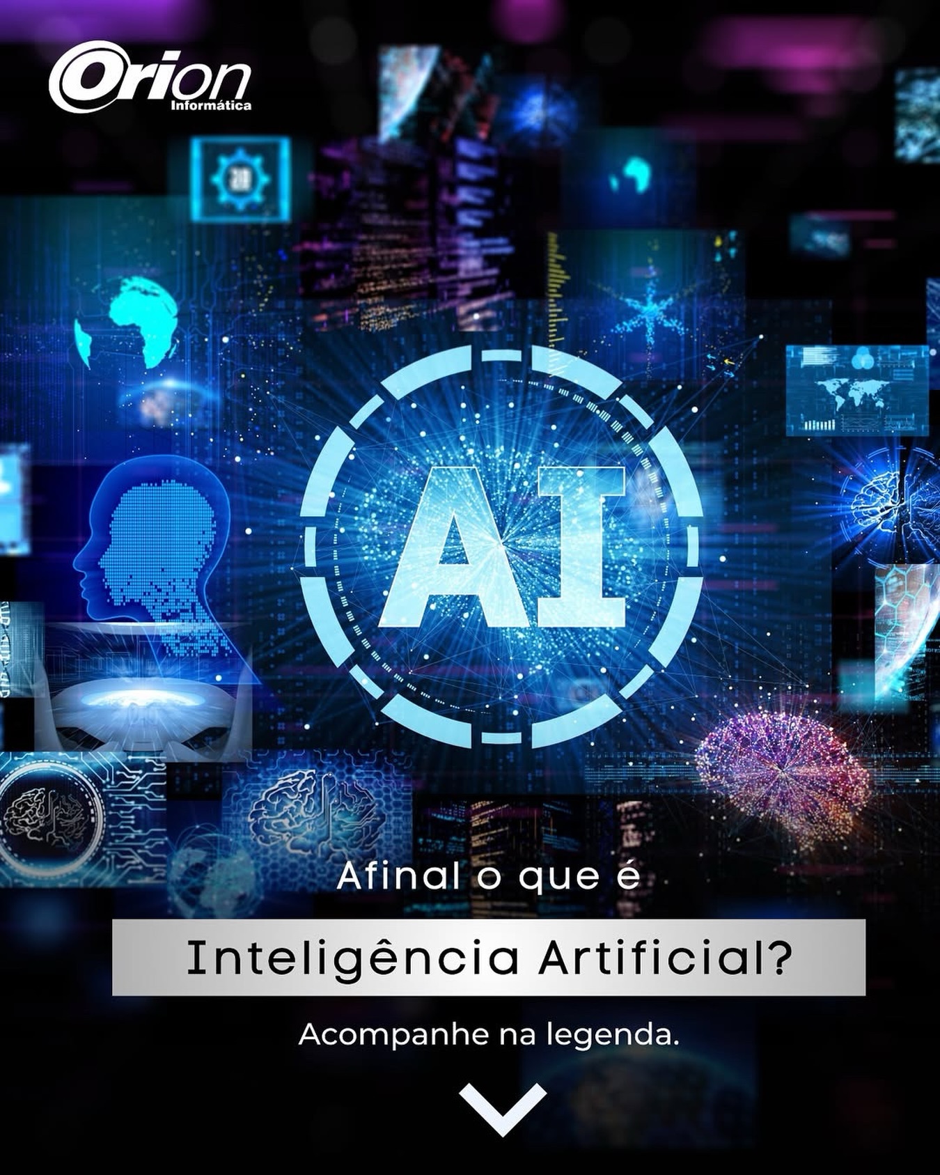 🔍💡 O que é Inteligência Artificial?
⠀
A Inteligência Artificial (IA) nada mais é do que a capacidade das máquinas aprenderem, pensarem e tomarem decisões — quase como um cérebro humano, mas programado.
⠀
Ela está por trás de assistentes virtuais, sistemas de recomendação, reconhecimento facial e até nos diagnósticos médicos.
⠀
Na prática? A IA analisa dados, identifica padrões e aprende com eles para te oferecer respostas rápidas, soluções automatizadas e até segurança digital!
⠀
Na Orion, estamos sempre de olho nessas tecnologias para deixar o seu equipamento pronto para o futuro! 🚀
⠀
#OrionInformática #InteligenciaArtificial #Tecnologia #Inovação #Informática