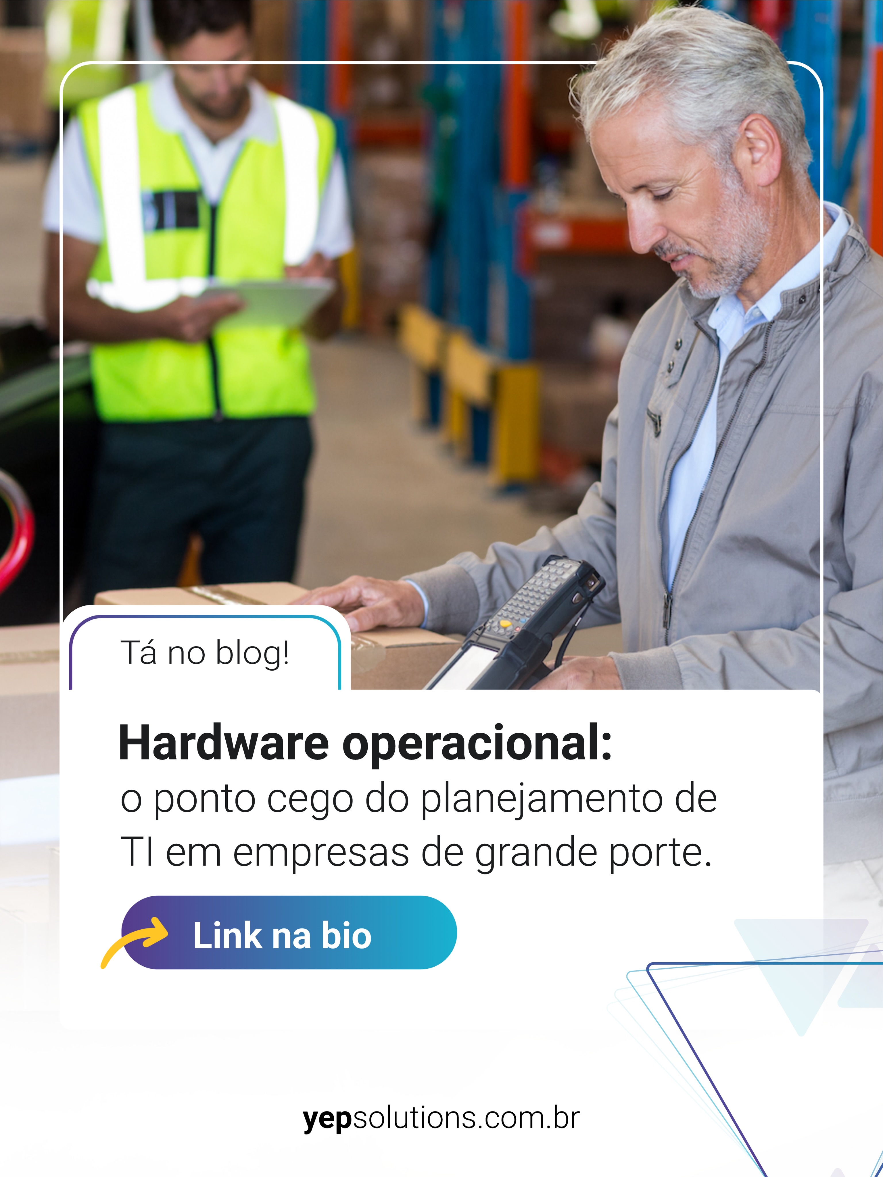 O planejamento de TI de grandes empresas costuma ser impecável na infraestrutura central. Mas para garantir a máxima eficiência, esse mesmo controle precisa alcançar os dispositivos que sustentam o dia a dia da operação.
Equipamentos como coletores de dados, impressoras de etiquetas e tablets de campo são vitais para a produtividade. O grande desafio das empresas não é o investimento nesses hardwares, mas sim a falta de visibilidade sobre o ciclo de vida e a utilização deles. Sem o mapeamento correto, perde-se a oportunidade de otimizar a operação.
Neste artigo, você vai entender como uma visão estratégica sobre o hardware operacional pode evitar gargalos de suporte e potencializar o retorno sobre esses equipamentos essenciais.
Acesse o artigo completo pelo link da bio, pelos destaques ou através yepsolutions.com.br
#TanoBlog #YepSolutions #HardwareOperacional