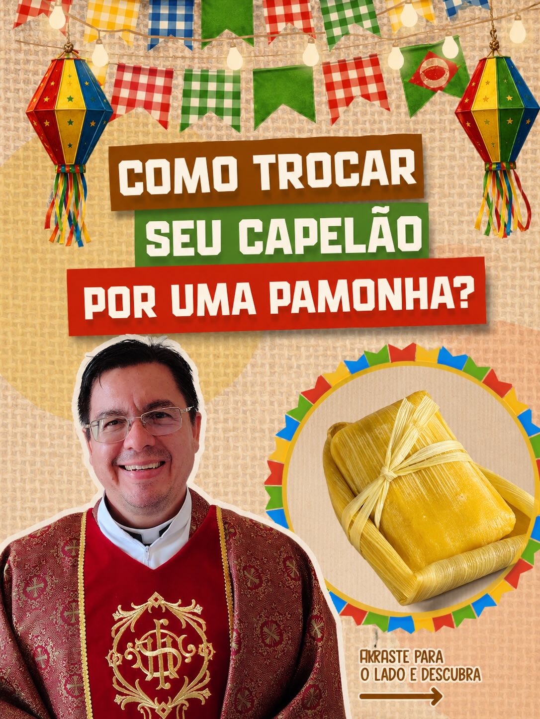 🌽🎉 Agora a penitência é simples: trazer toda a família para o Arraiá do Auxiliadora! 💙💛💚
No dia 20 de junho, a partir das 14h45, esperamos você para um dia repleto de alegria, tradição e muita animação!
Teremos quadrilhas juninas, comidas típicas, apresentações culturais, brincadeiras e muito forró para celebrar a riqueza da cultura nordestina, expressão de identidade, fé e esperança.
Vista seu traje junino, reúna a família e venha viver momentos inesquecíveis conosco no Arraiá do Auxiliadora 2026! 🤠🌽✨
📅 20 de junho
⏰ A partir das 14h45
Esperamos por você!
#ArraiáDoAuxiliadora #CulturaNordestina #FamíliaAuxiliadora #SalesianasNatal